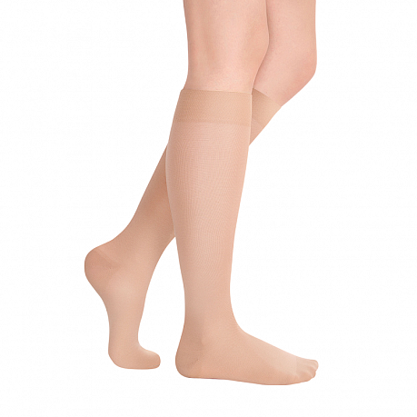 Гольфы компрессионные Luomma Idealista 2 класса компрессии, прозрачные ID-294T Normal. Изображение 2 из 2